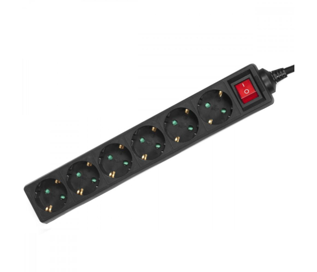 Maclean 5m 6 gniazd z wyłącznikiem MCE195G - 1376512 - zdjęcie 3